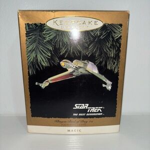 Hallmark Keepsake Ornament - Star Trek Klingon Bird of Prey